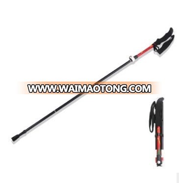 Collapsible trekking hiking poles