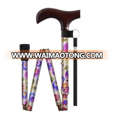 Aluminium Alloy Foldable Walking Cane for elder