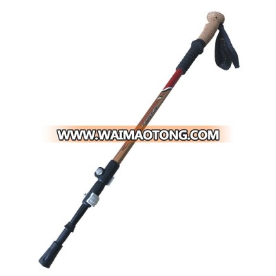 Aluminium 7075 Telescopic Trekking Poles collapsible nordic walking stick